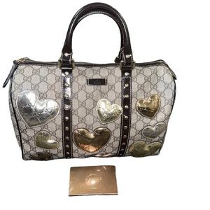 Gucci Joy hearts Boston bag